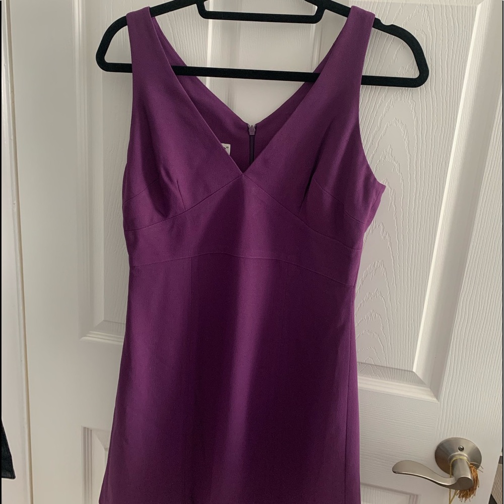 BEBE PURPLE DRESS